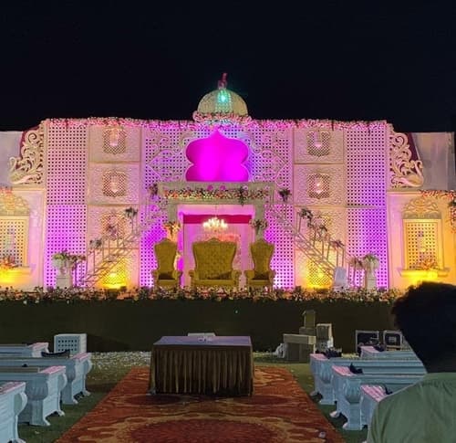 Luxury Mandap Decoration - Main View