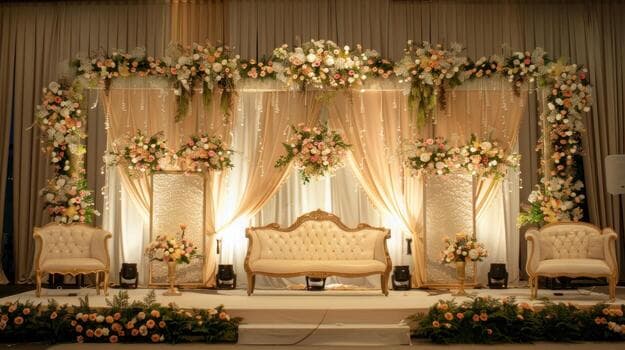 Couple Stage Decoration - Main View