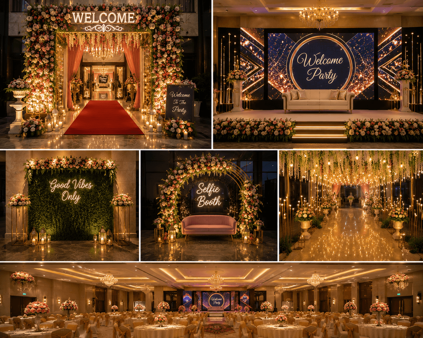 Welcome Party Decoration