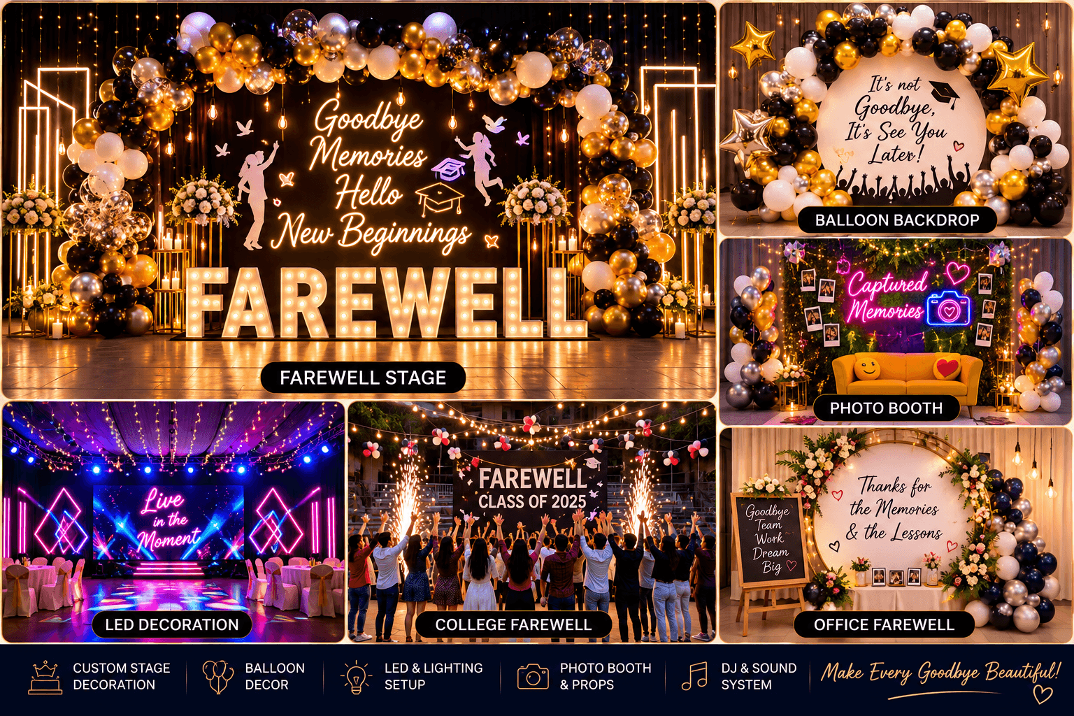 Farewell Party Decoration