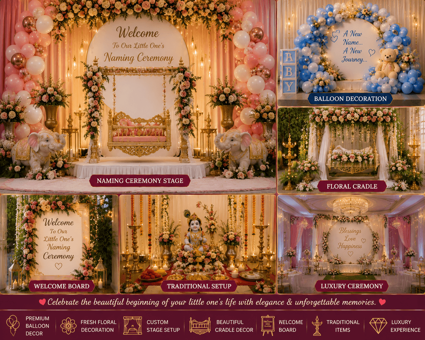 Naming Ceremony Decoration