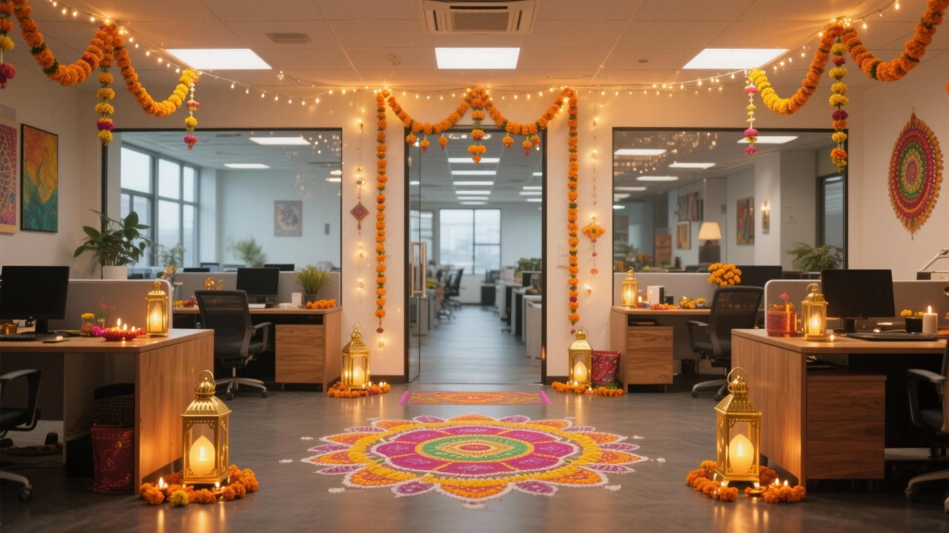Diwali Decoration - Main View