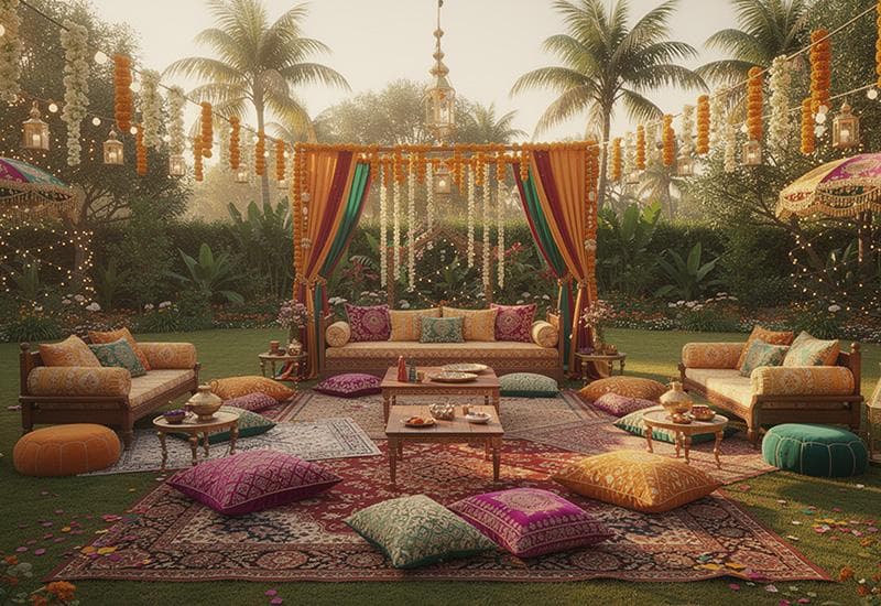 Boho Mehndi Theme - Main View