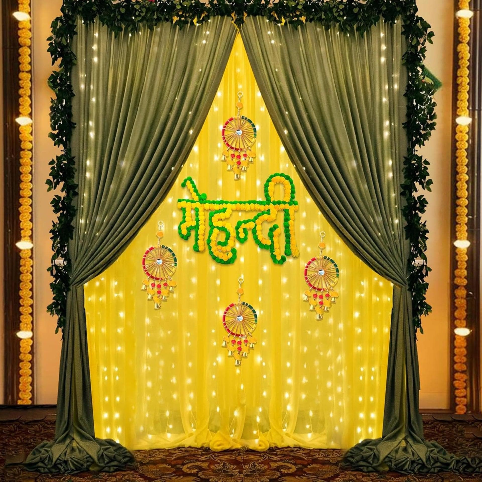 Premium Mehndi Stage - Main View
