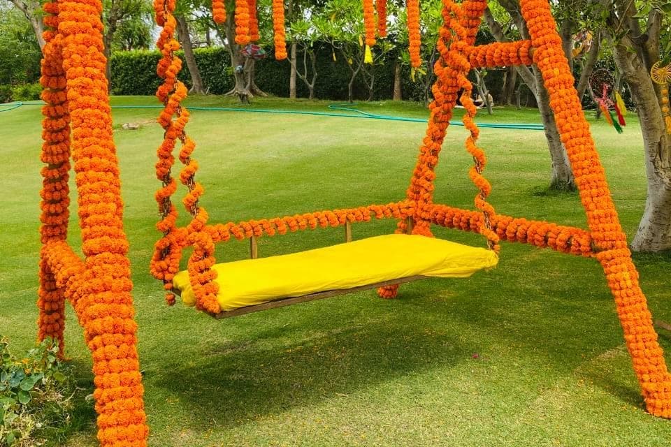 Haldi Swing Decoration - Main View